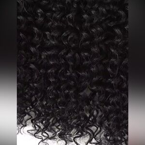 6 Packs Magic High-Quality Synthetic Curly Hair Bundles + Lace Closure